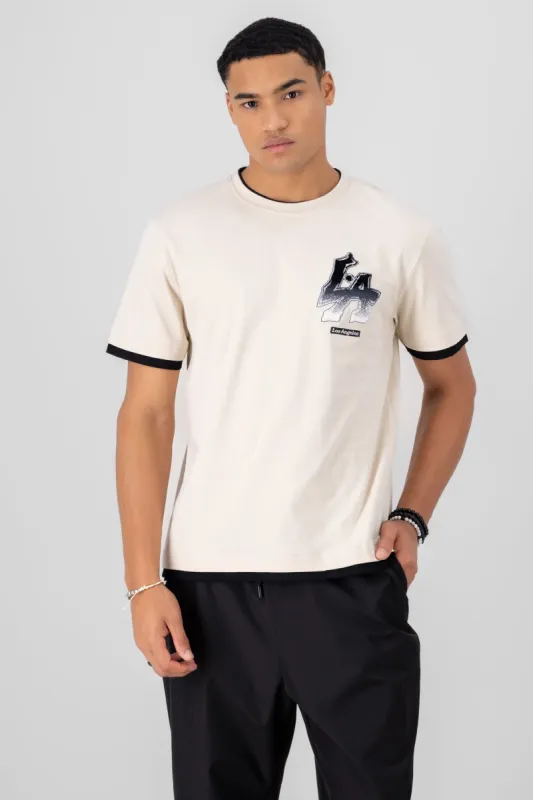 Playera LA flock sold by Shasa