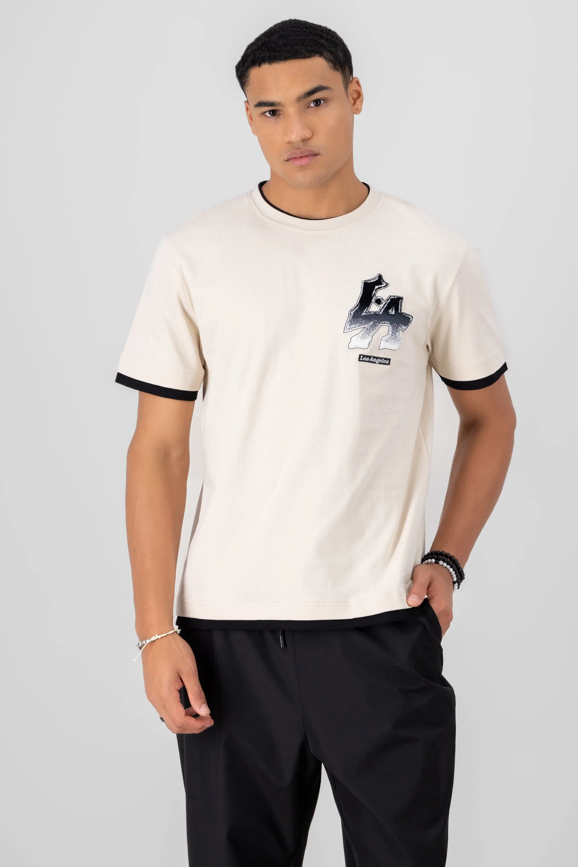 Playera LA flock sold by Shasa