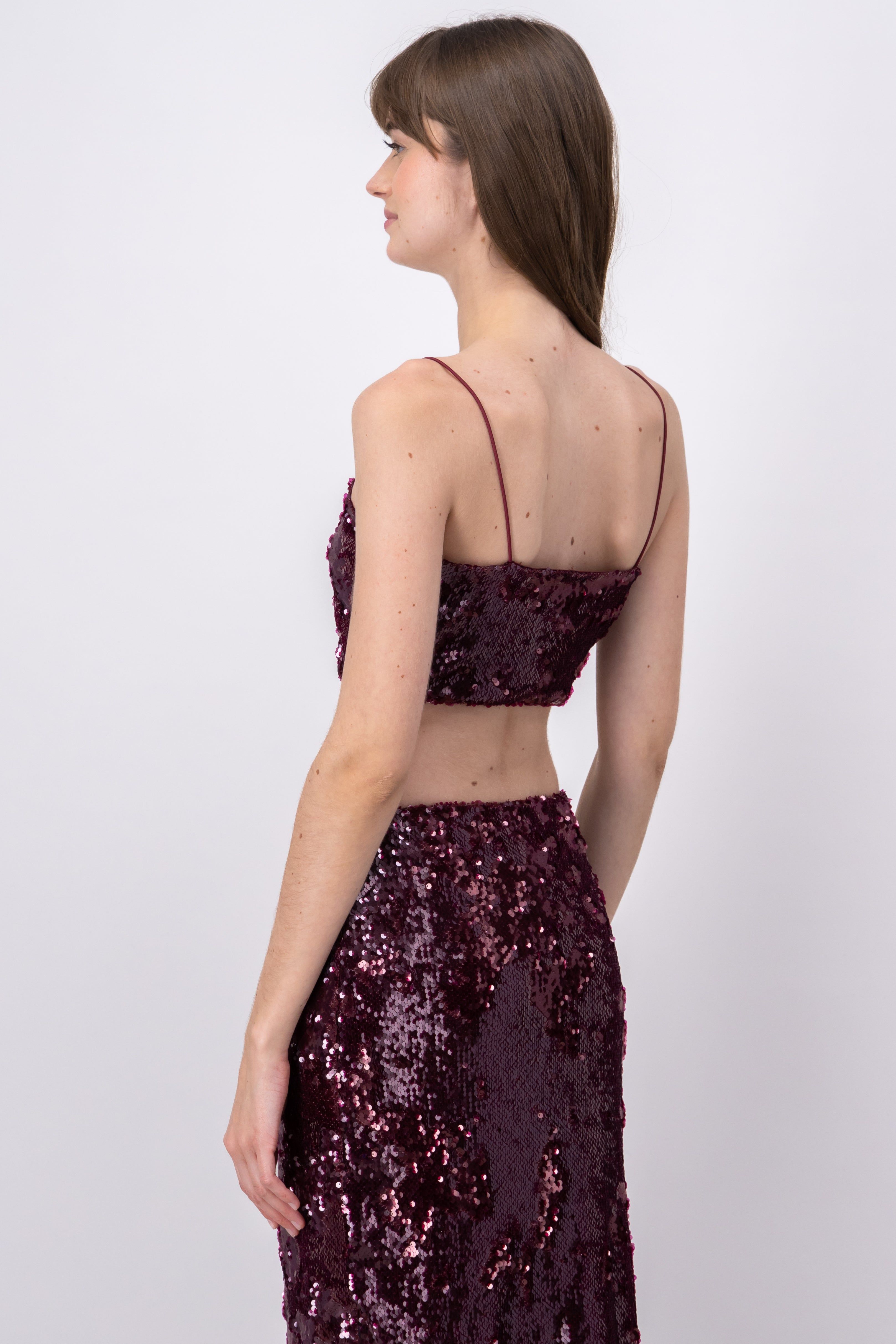 Top tirantes finos lentejuelas sold by Shasa product image thumbnail 4