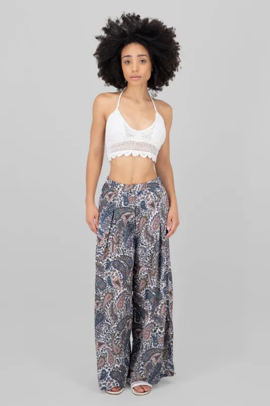 Pantalon Paisley Detalle Pinzas sold by Shasa