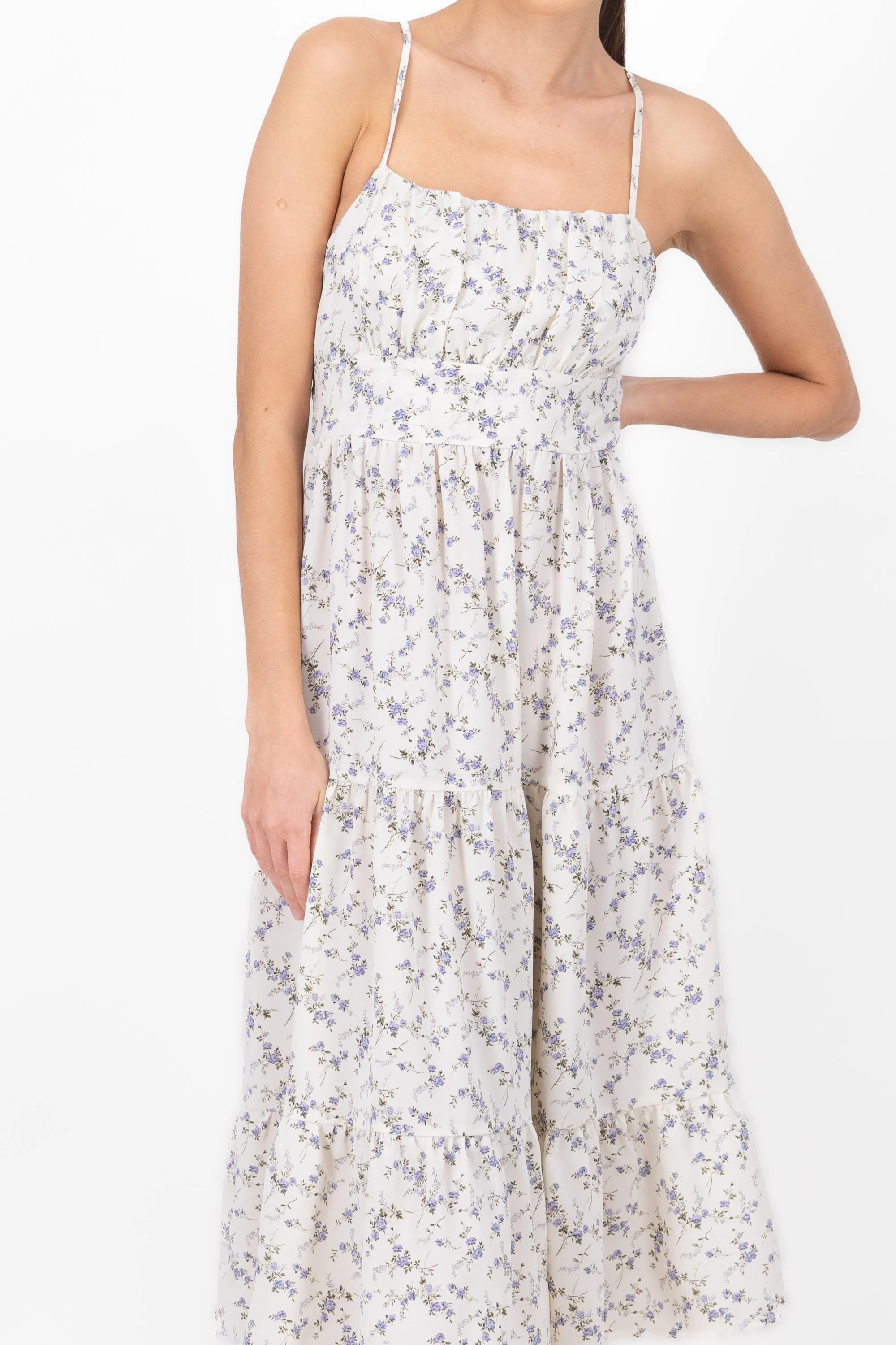 Vestido midi flores sold by Shasa product image thumbnail 5