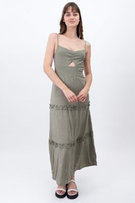 Vestido maxi olanes sold by Shasa