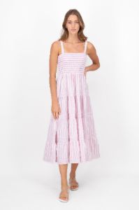 Vestido Maxi Olanes Rayas sold by Shasa
