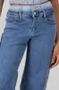 Jeans wide leg doble pretina sold by Shasa