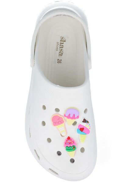 Set 4 piezas charms helado sold by Shasa