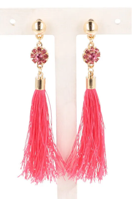 Aretes Tassel Circulo sold by Shasa