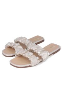 Sandalias Pala 2 Tiras Rugosas Perlas sold by Shasa