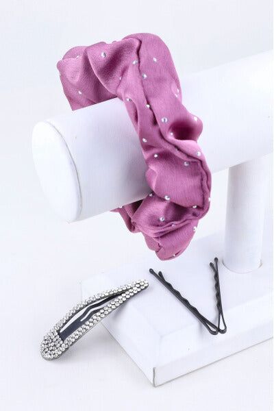 Set 4 Accesorios Cabello Scrunchie sold by Shasa product image thumbnail 2