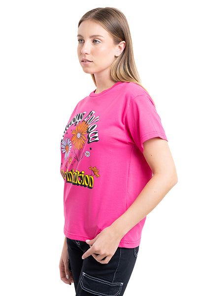 Playera flores always sold by Shasa product image thumbnail 3