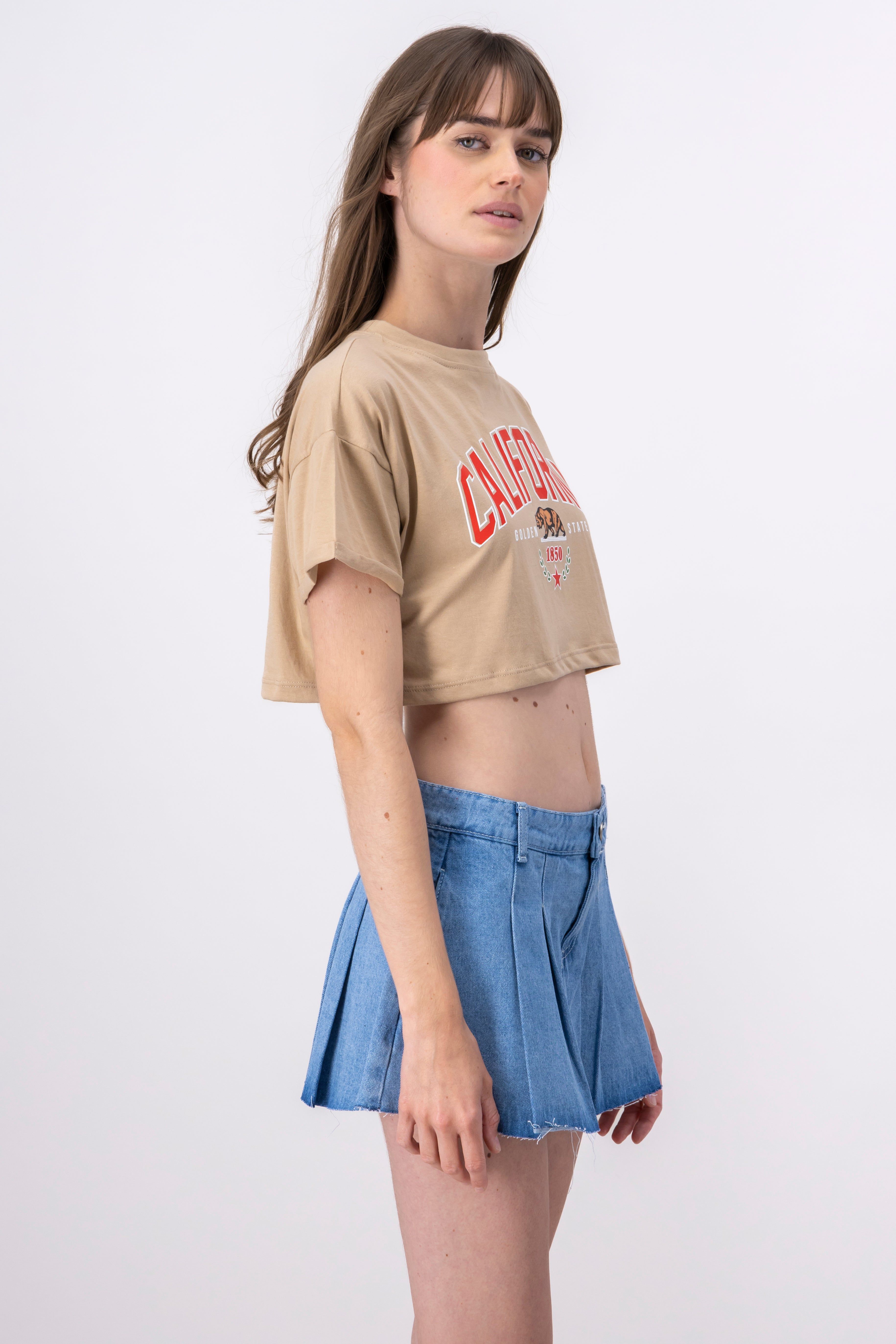 Playera Crop California sold by Shasa product image thumbnail 3