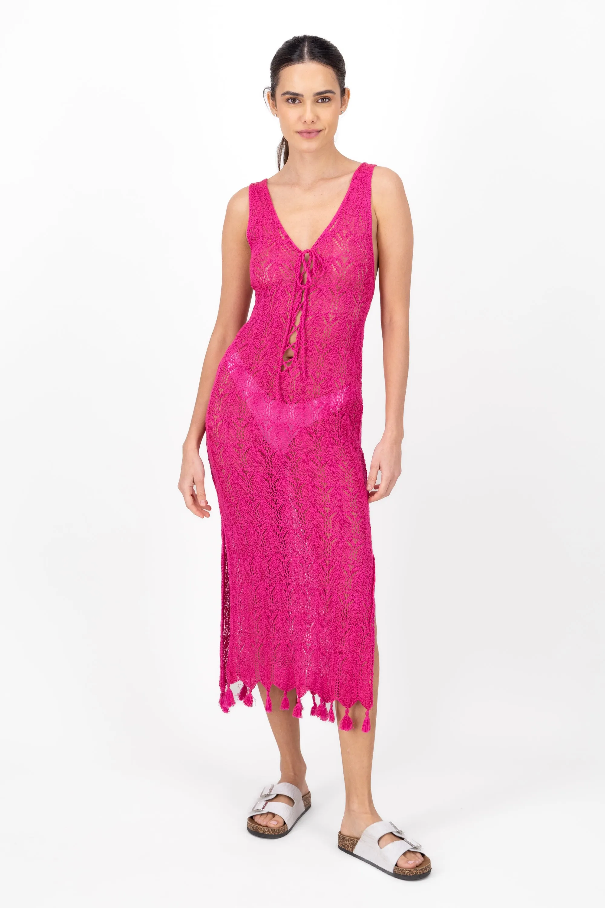 Vestido maxi playero sold by Shasa