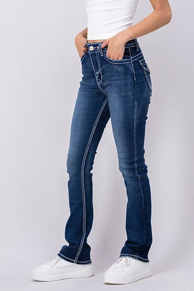 Jeans costura contraste sold by Shasa product image thumbnail 3