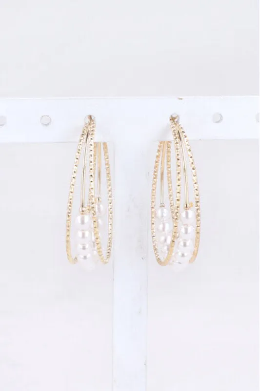 Arracadas 3L Perlas sold by Shasa