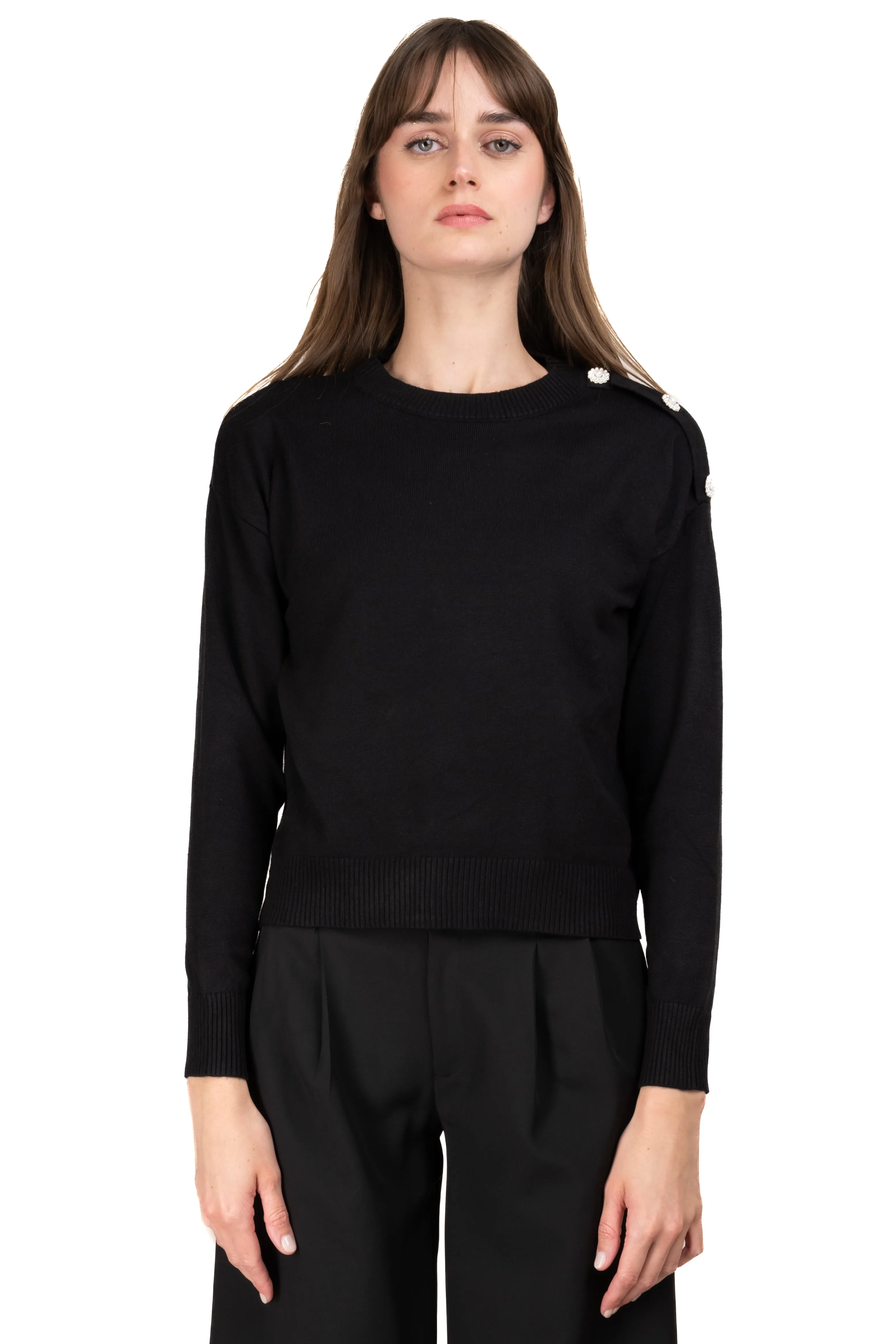 Suéter tejido suave botones sold by Shasa product image thumbnail 2