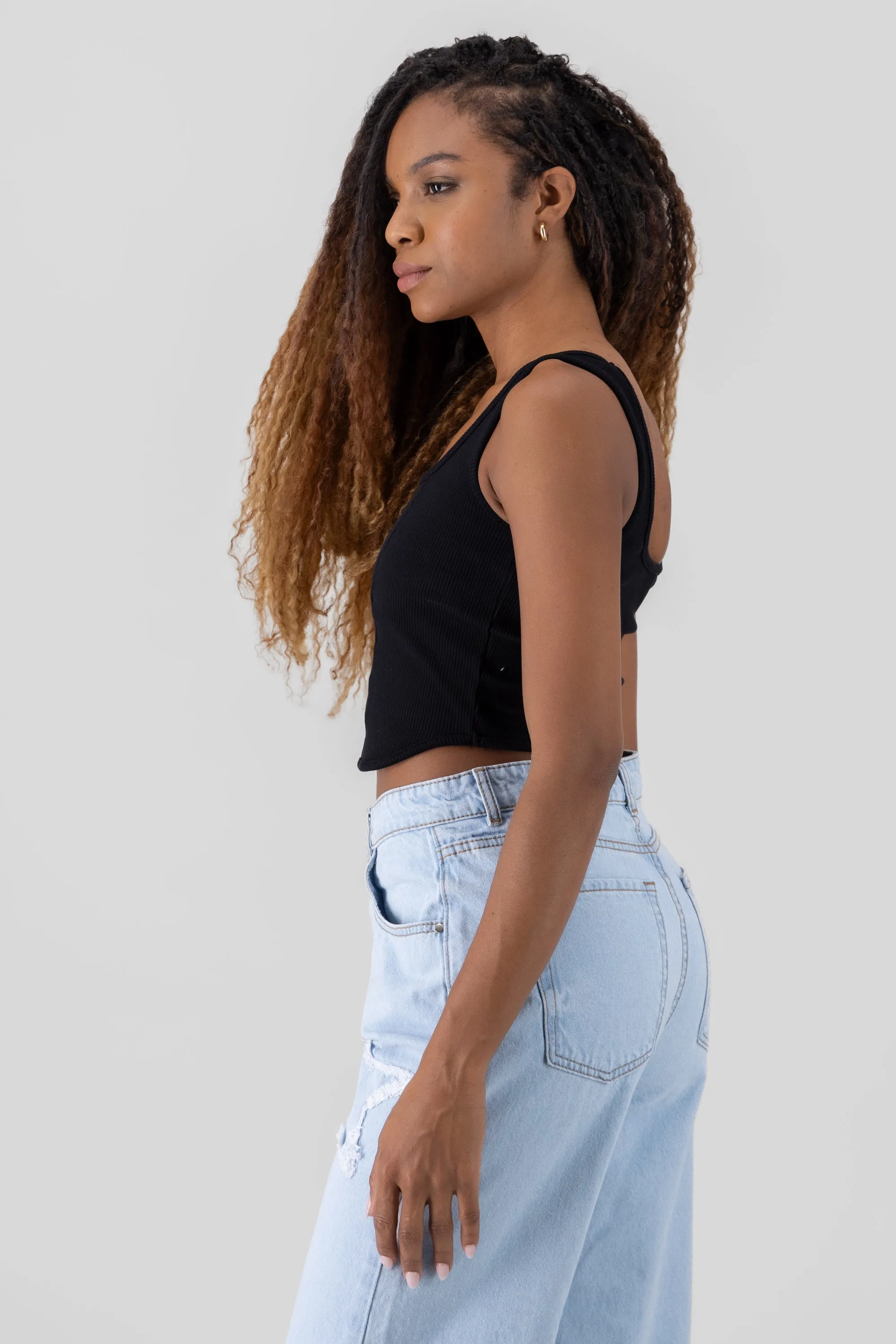 Top tipo corset rib sold by Shasa product image thumbnail 3