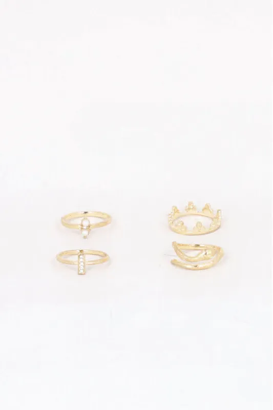 4 P Anillos Corona Serpiente sold by Shasa