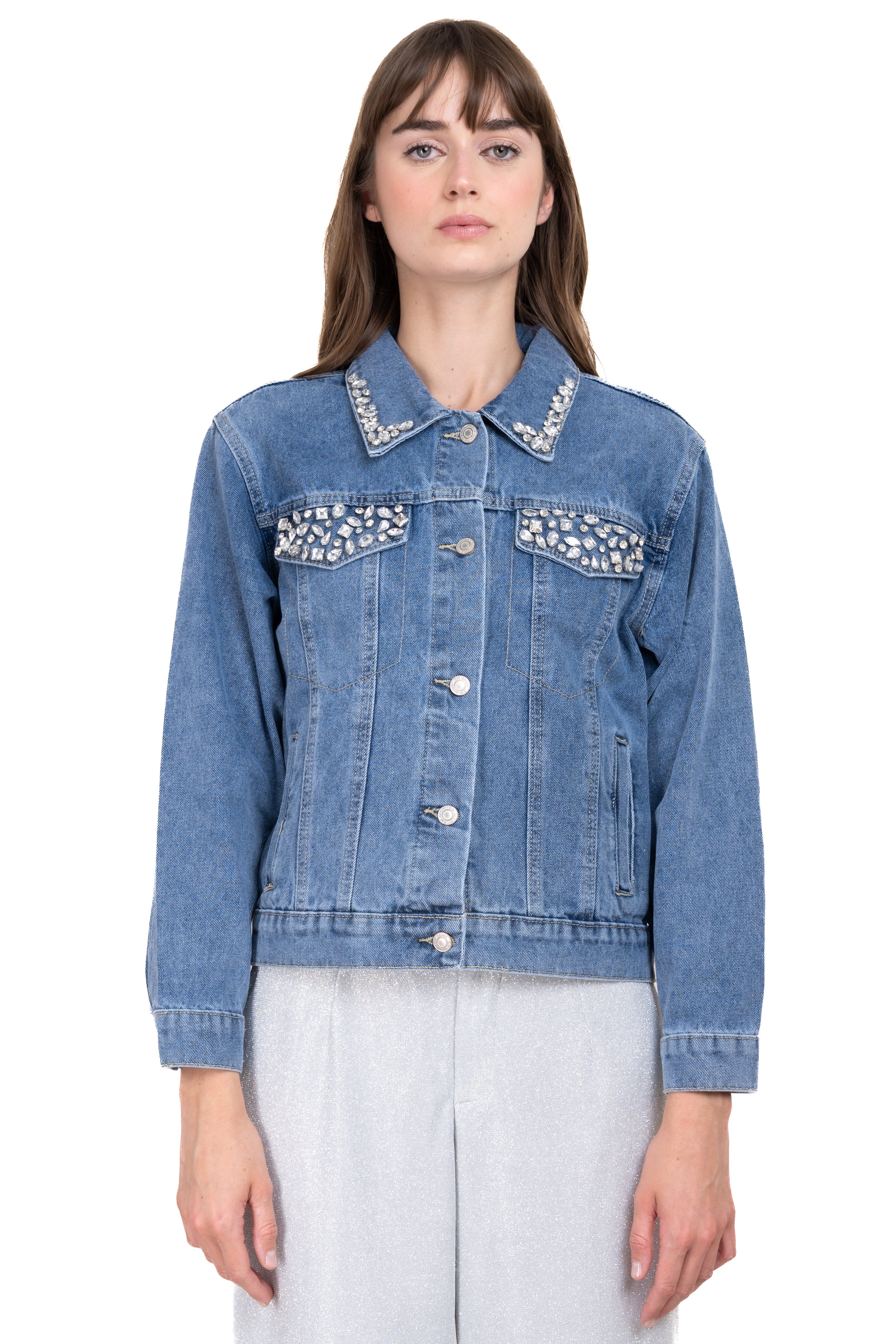 Chamarra de mezclilla con brillos sold by Shasa product image thumbnail 5