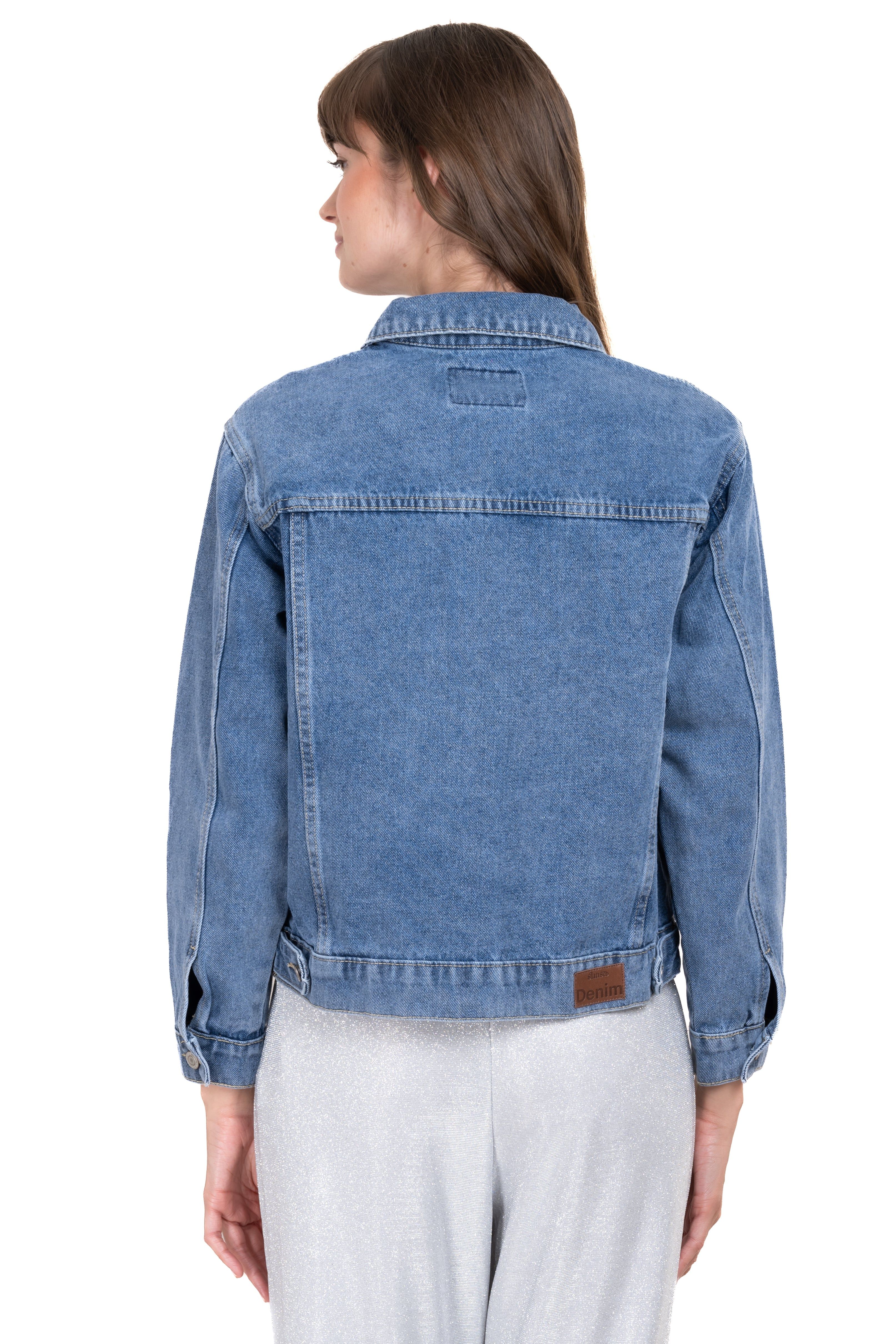 Chamarra de mezclilla con brillos sold by Shasa product image thumbnail 3