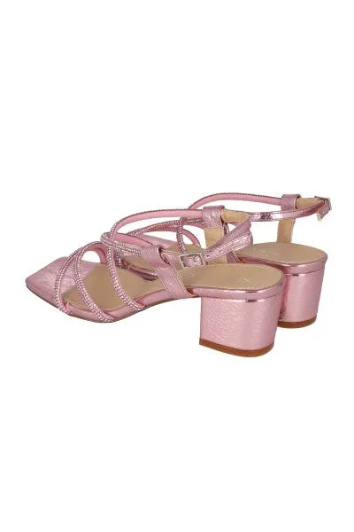 Tacón bloque cinta brillos sold by Shasa product image thumbnail 3