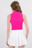 Top acanalado cuello redondo sold by Shasa