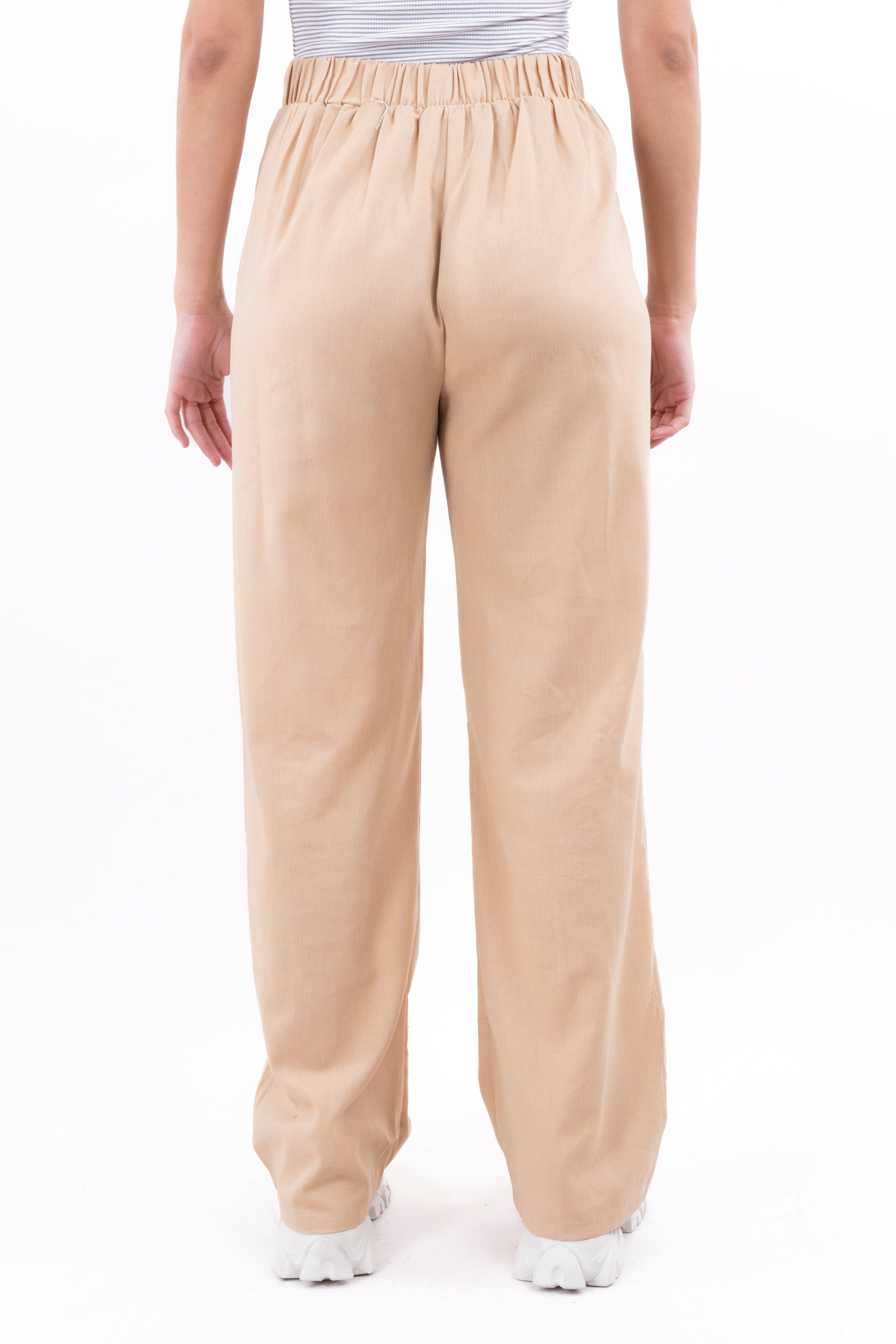 Pantalón amplio lino pinzas sold by Shasa product image thumbnail 4