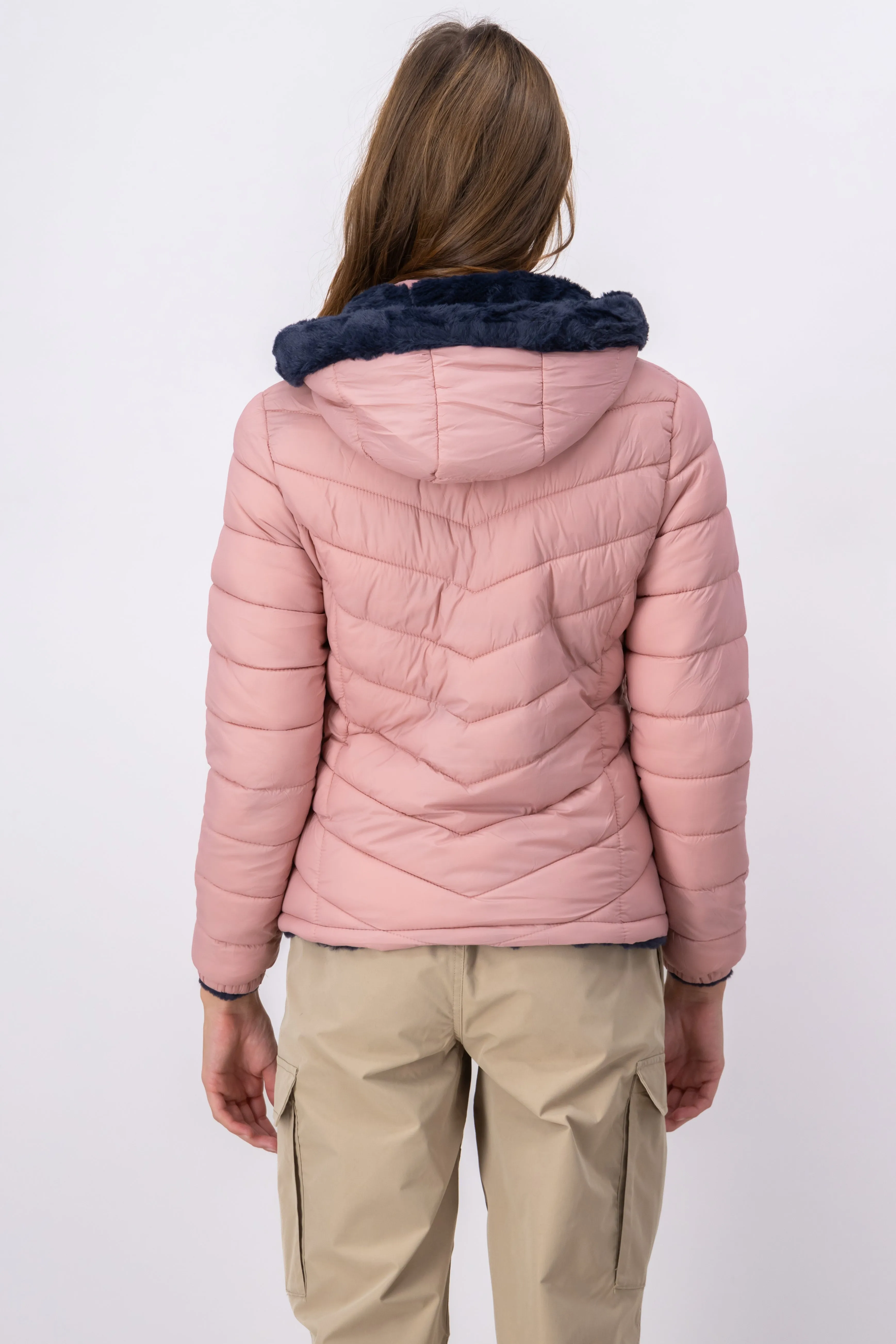 Chamarra capitonada peluche doble vista sold by Shasa product image thumbnail 4