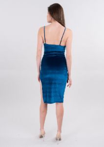 Vestido midi abertura pierna sold by Shasa