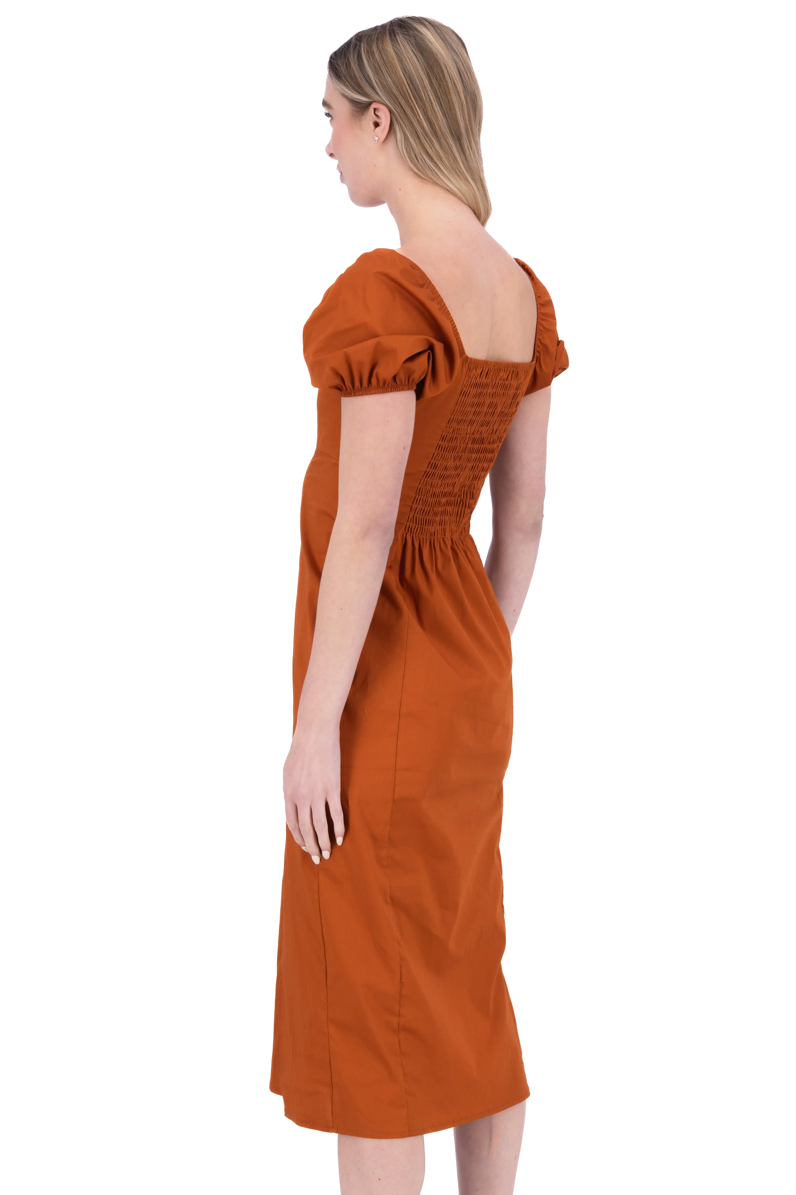 Vestido Midi Fruncido sold by Shasa product image thumbnail 4