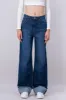 Jeans wide leg dobladillo ancho sold by Shasa
