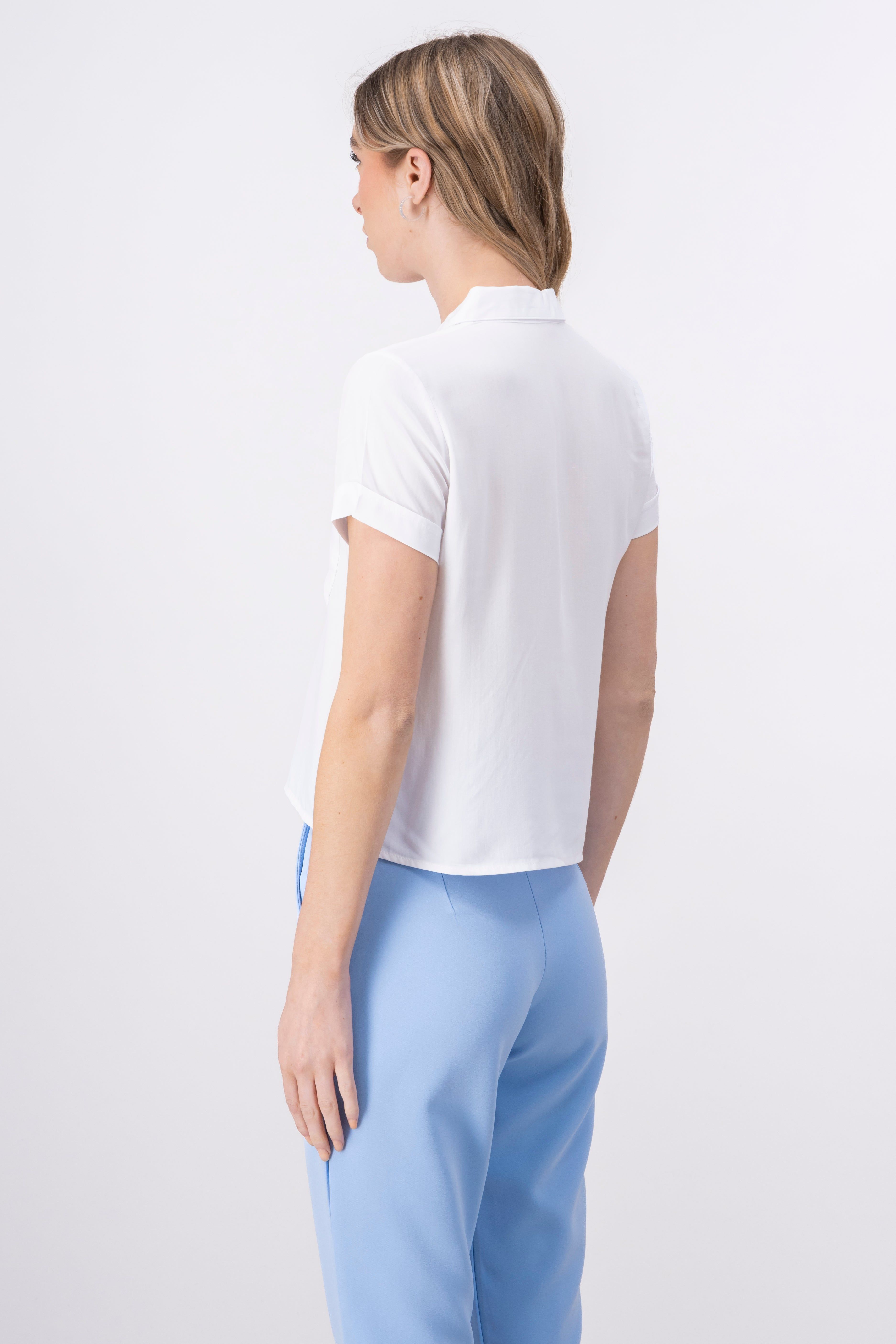 Camisa crop manga corta bolso sold by Shasa product image thumbnail 4