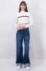 Jeans wide leg dobladillo ancho sold by Shasa