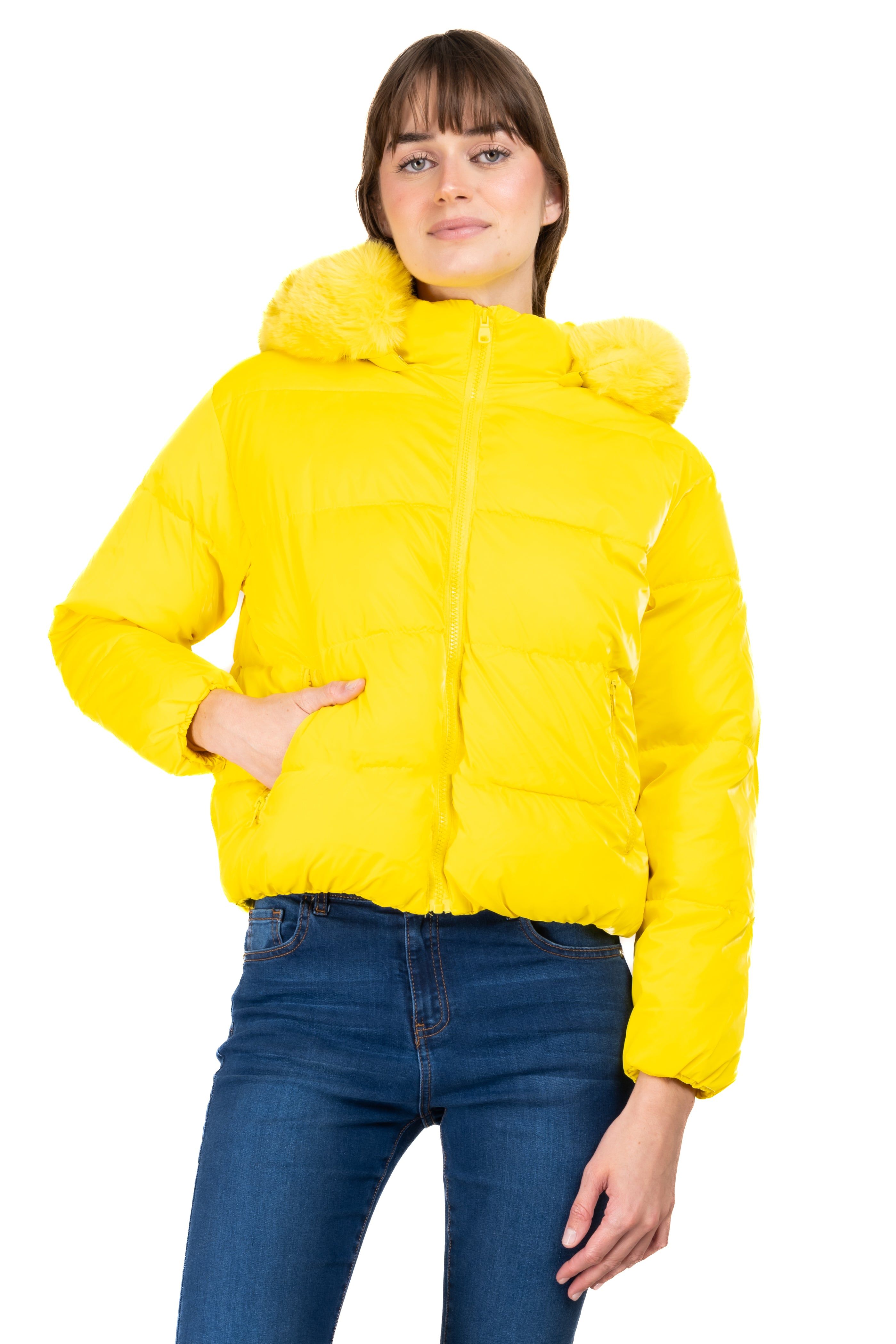 Chamarra capitonada gorro peluche sold by Shasa product image thumbnail 5