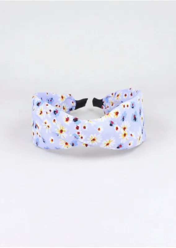 Diadema Ancha Twist Flores sold by Shasa
