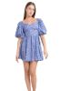 Vestido mini manga globo flores sold by Shasa