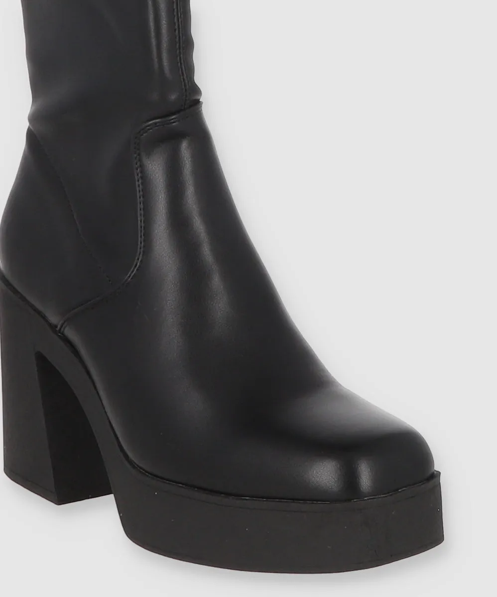 Botín Ajustado Tacón Ancho sold by Shasa product image thumbnail 2