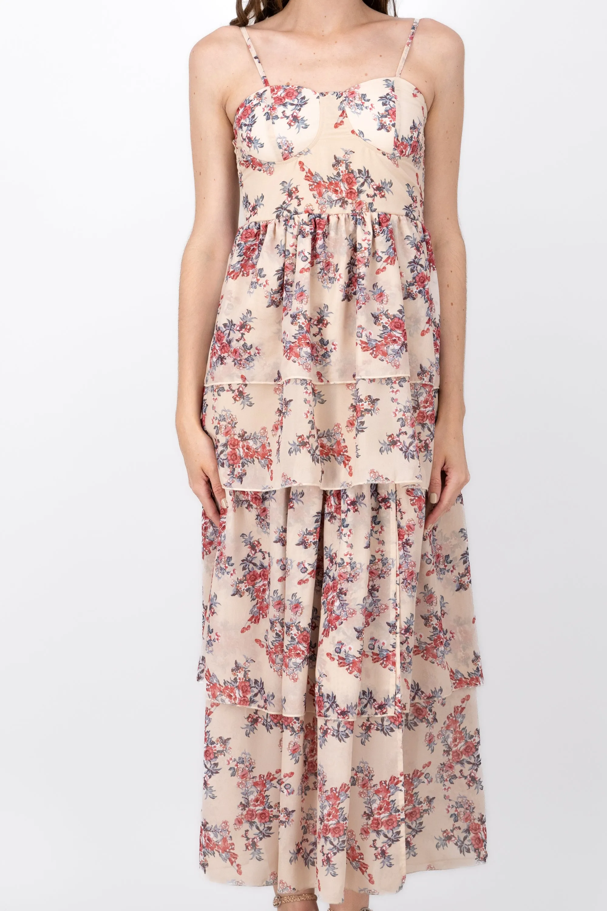 Vestido Maxi Flores Olanes sold by Shasa product image thumbnail 5