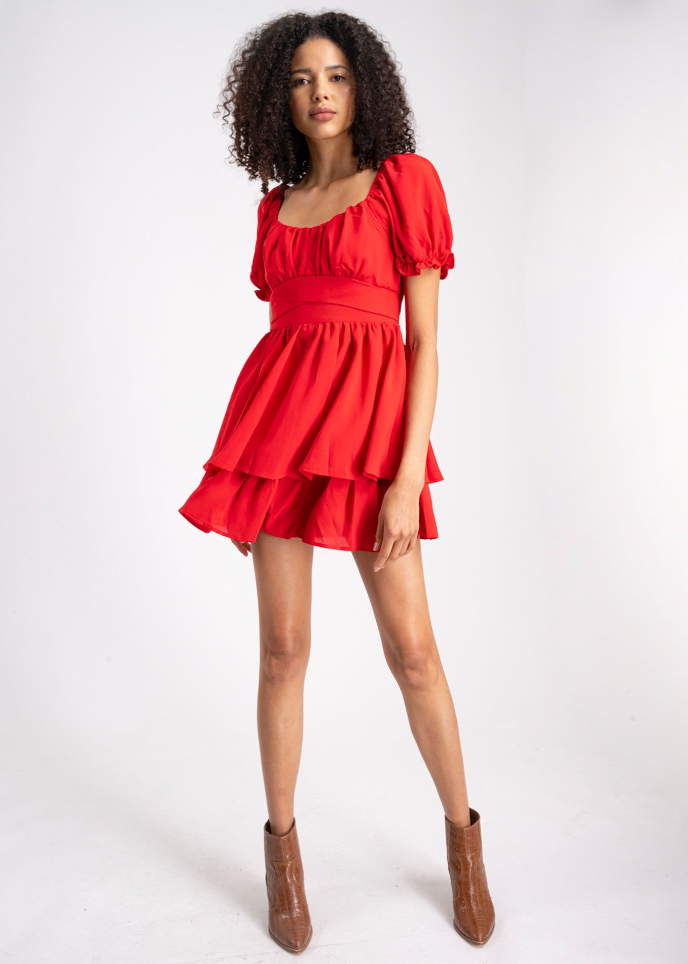 Vestido Mini Capas Moño sold by Shasa product image thumbnail 5