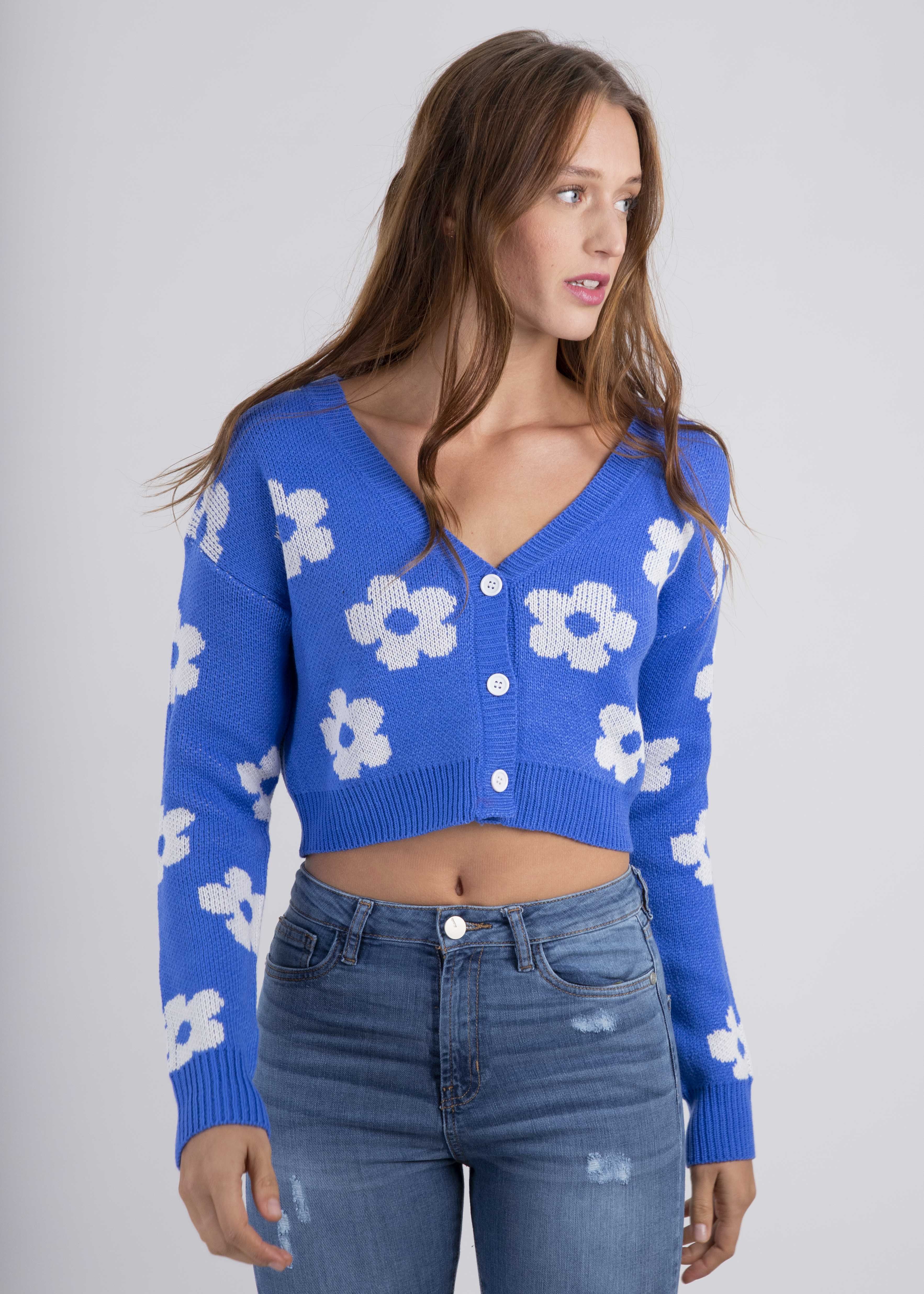 Cárdigan Tejido Flores sold by Shasa