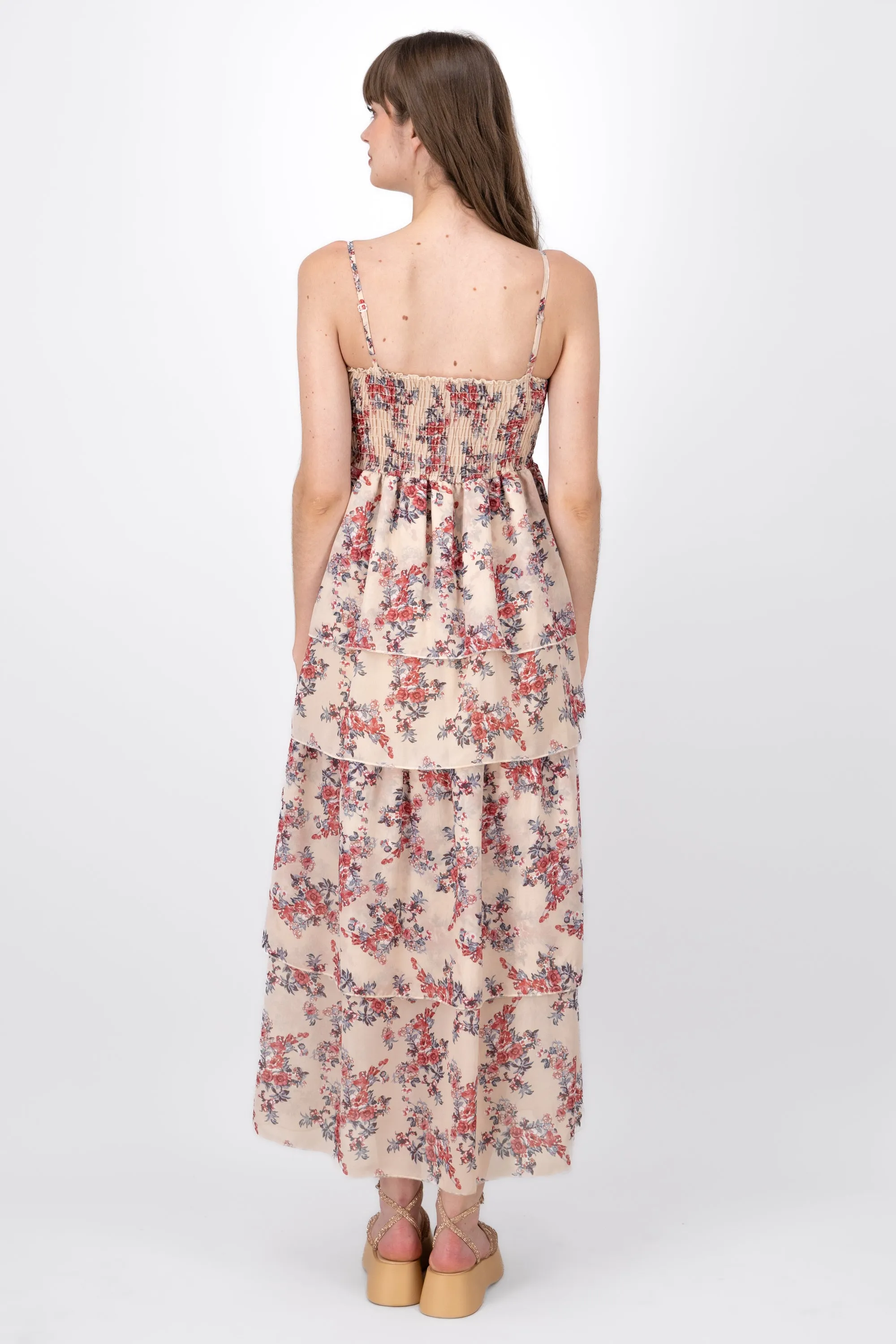 Vestido Maxi Flores Olanes sold by Shasa product image thumbnail 4