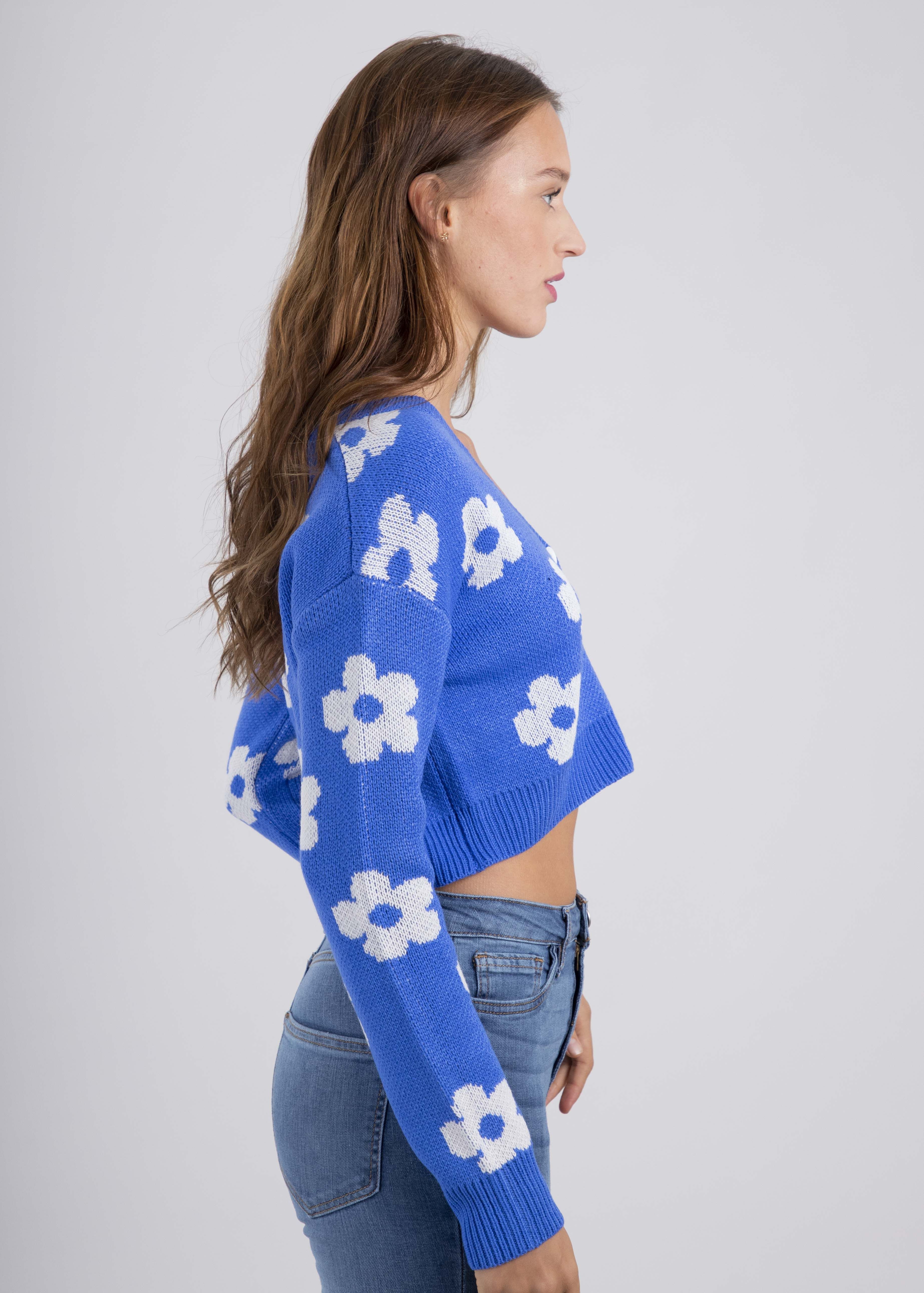 Cárdigan Tejido Flores sold by Shasa product image thumbnail 3