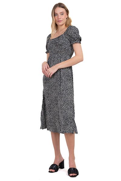 Vestido maxi animal print sold by Shasa