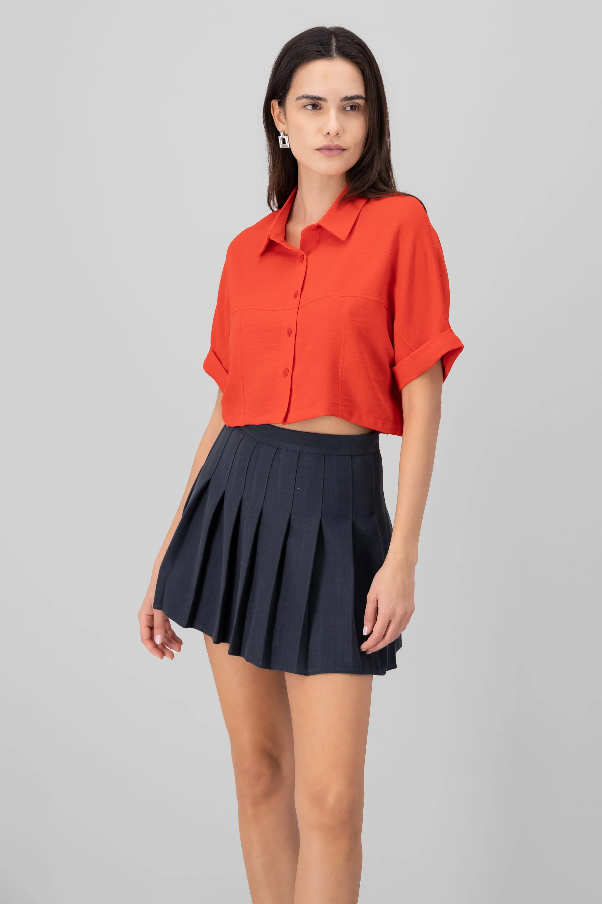 Camisa crop textura sold by Shasa product image thumbnail 2
