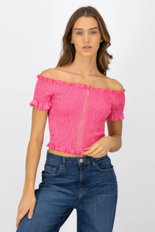 Blusa smog detalle cierre sold by Shasa