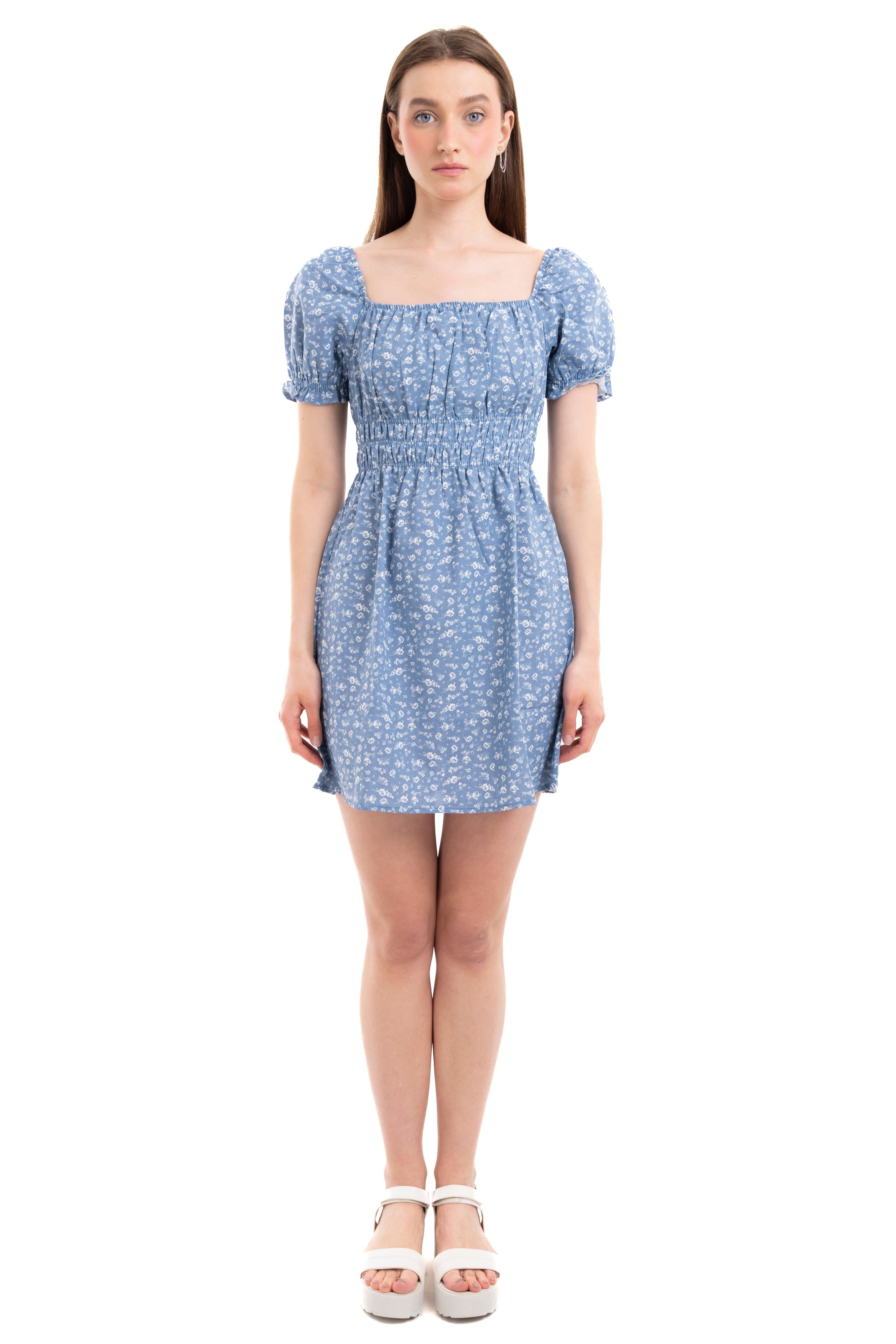 Vestido mini manga abullonada sold by Shasa product image thumbnail 2