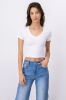 Playera lisa cuello V sold by Shasa