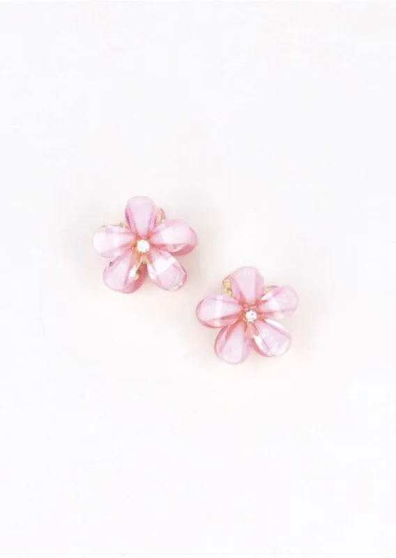 Set 2 pincitas metálicas flor sold by Shasa