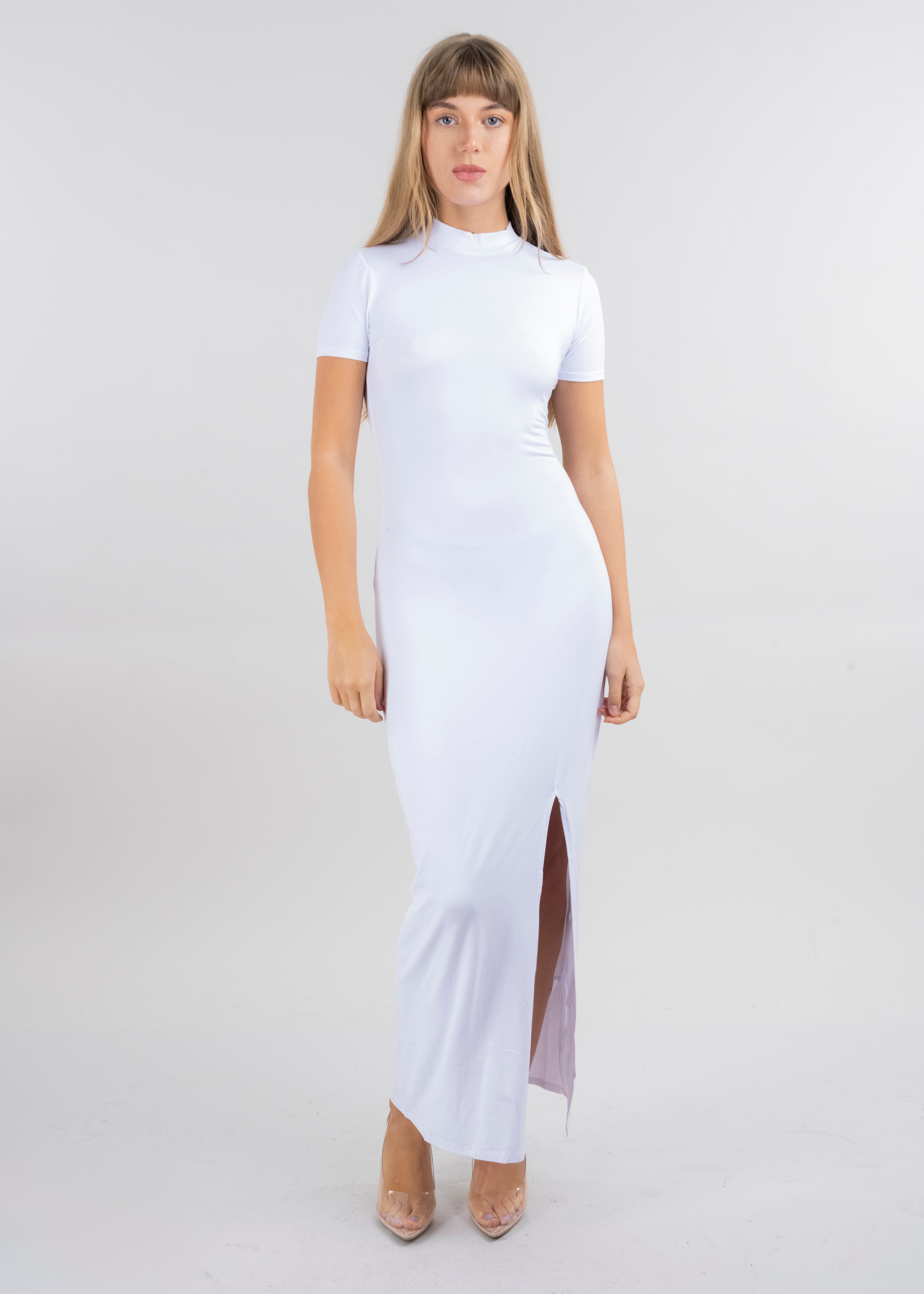 Vestido maxi abertura sold by Shasa product image thumbnail 2
