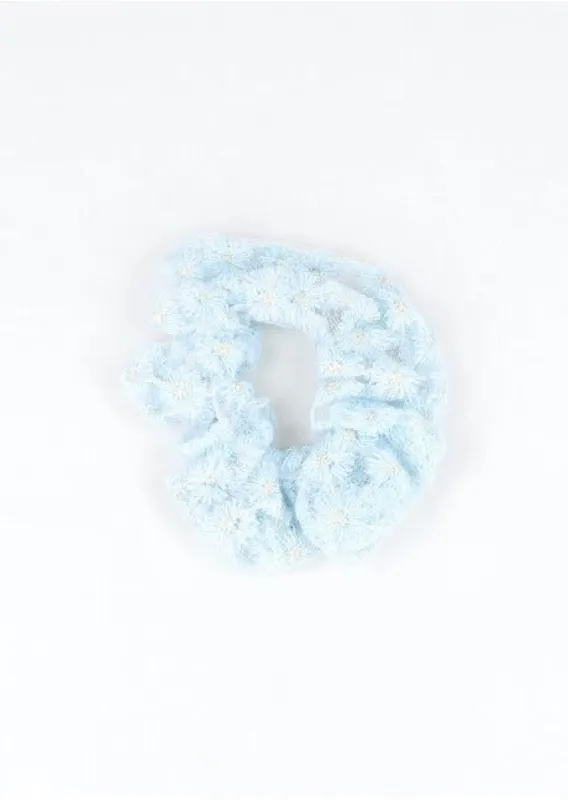Scrunchie flores bordadas sold by Shasa