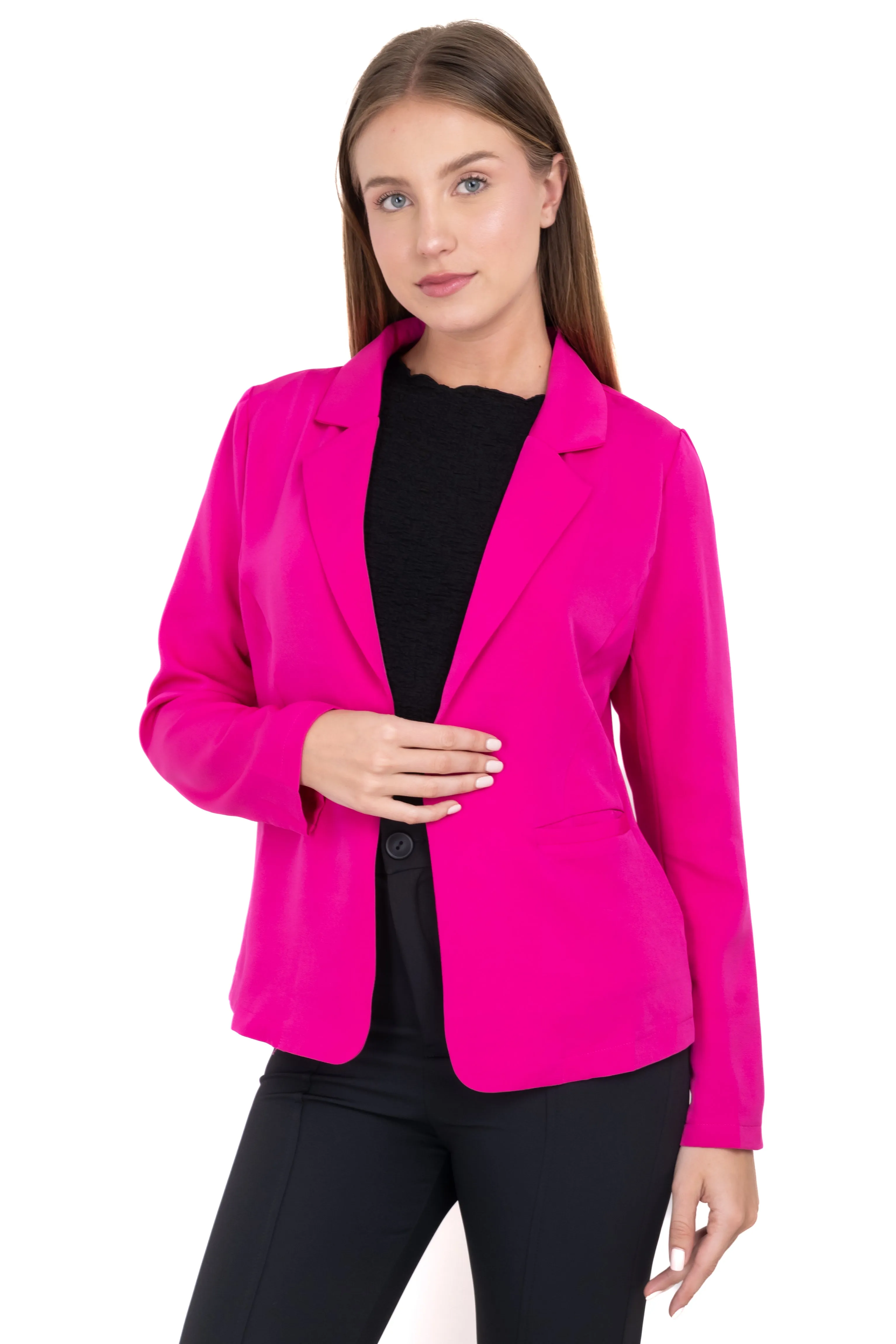 Saco monocolor botón sold by Shasa