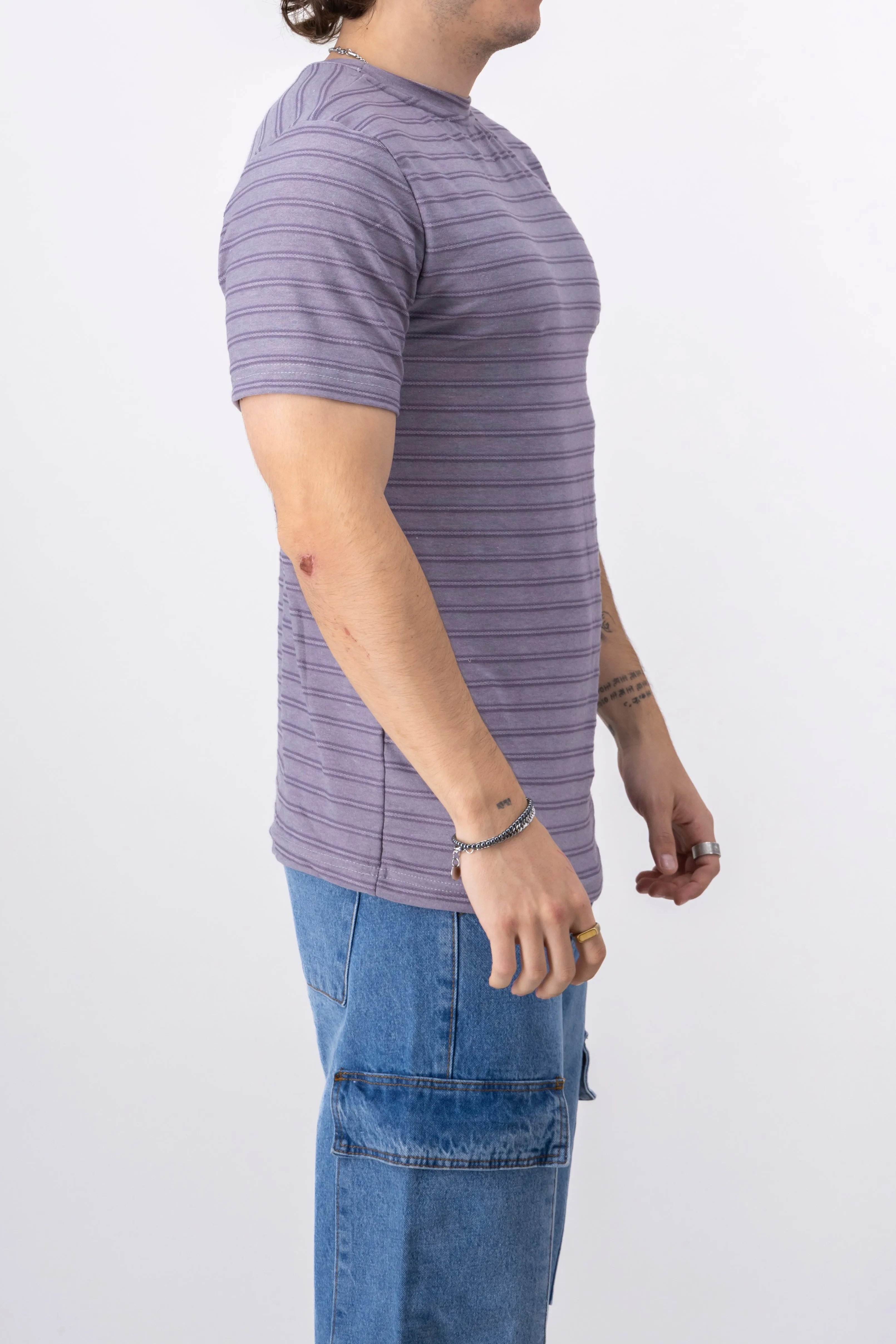 Playera manga corta estampado rayas sold by Shasa product image thumbnail 3